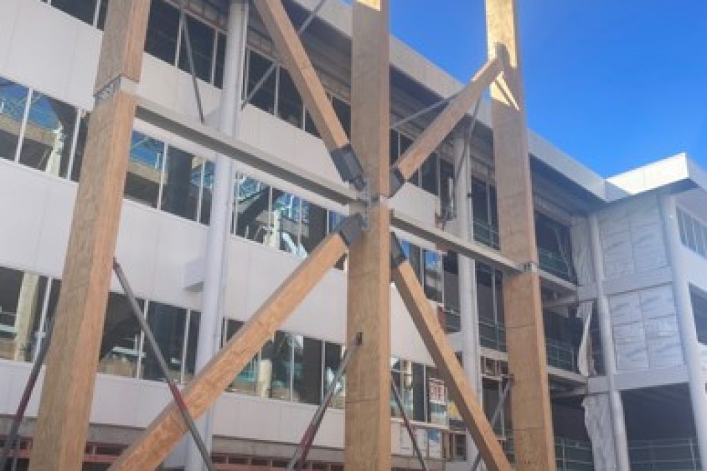 Mass-timber-seismic-design-Yielding-restrained-brace-YRB-with-seismic-brake-1