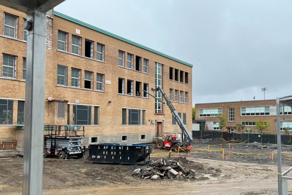 Yielding-restrained-brace-YRB-with-seismic-brake-in-public-school-seismic-retrofit-8-1024x793